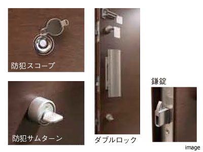 玄関ドアのセキュリティ｜ザ・パークハウス百道